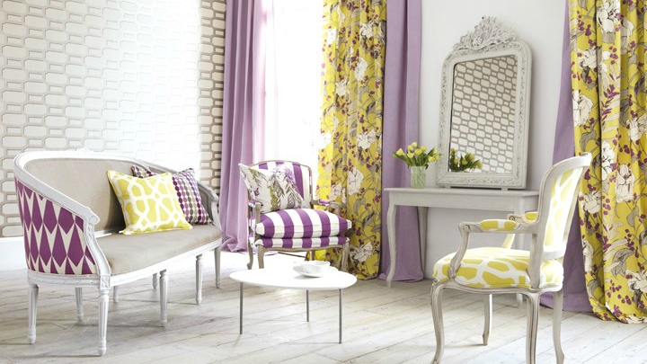 decorate with purple