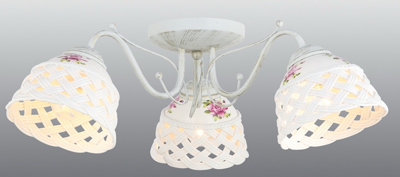 Provence Style Lamps: Suspended Ceiling, Wall And Table Lamps