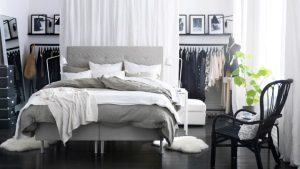 Bedroom tidy with style