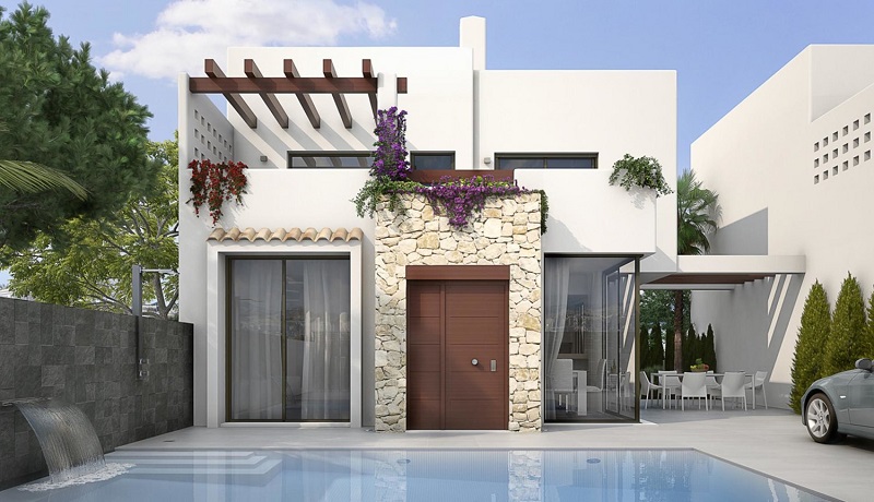 Houses With Exterior Designs In Modern Style.