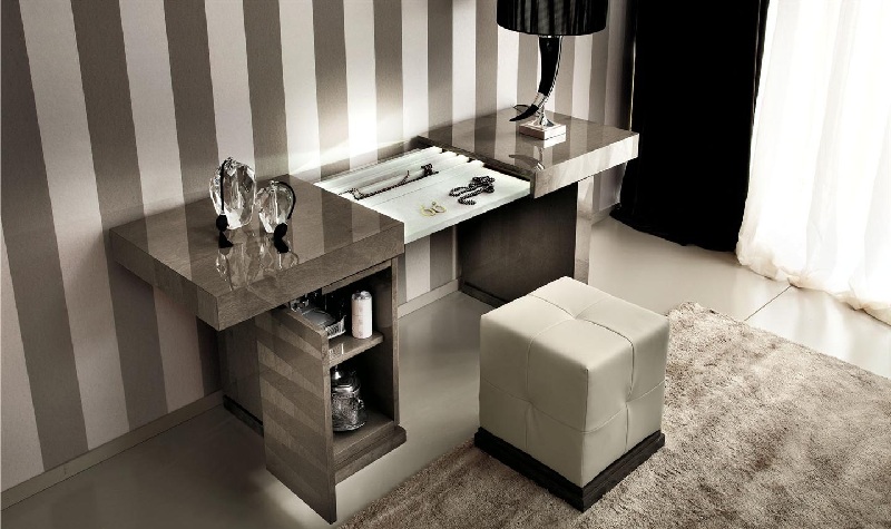 Dressing Table In The Bedroom Interior