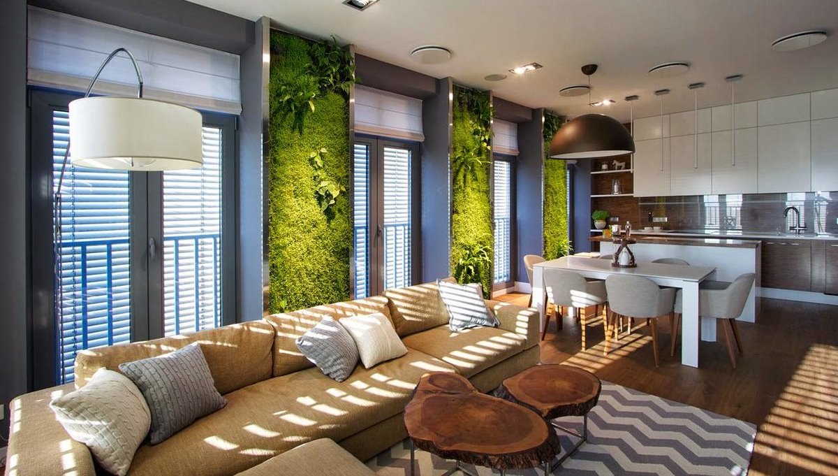 Eco-Style Interior In The Apartment