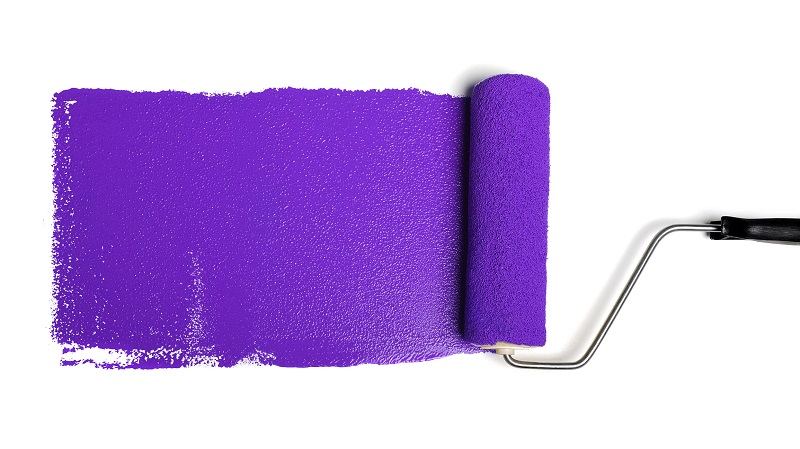 How to make purple paint?