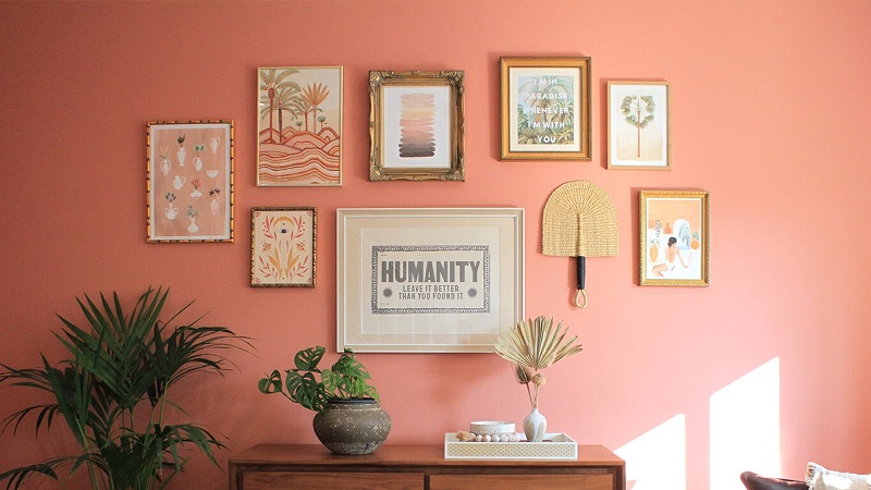 How to make peach color at home