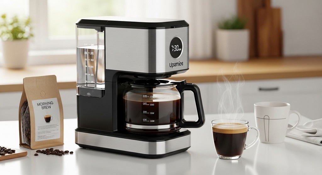 Cheap espresso maker with stainless steel portafilter and steam wand