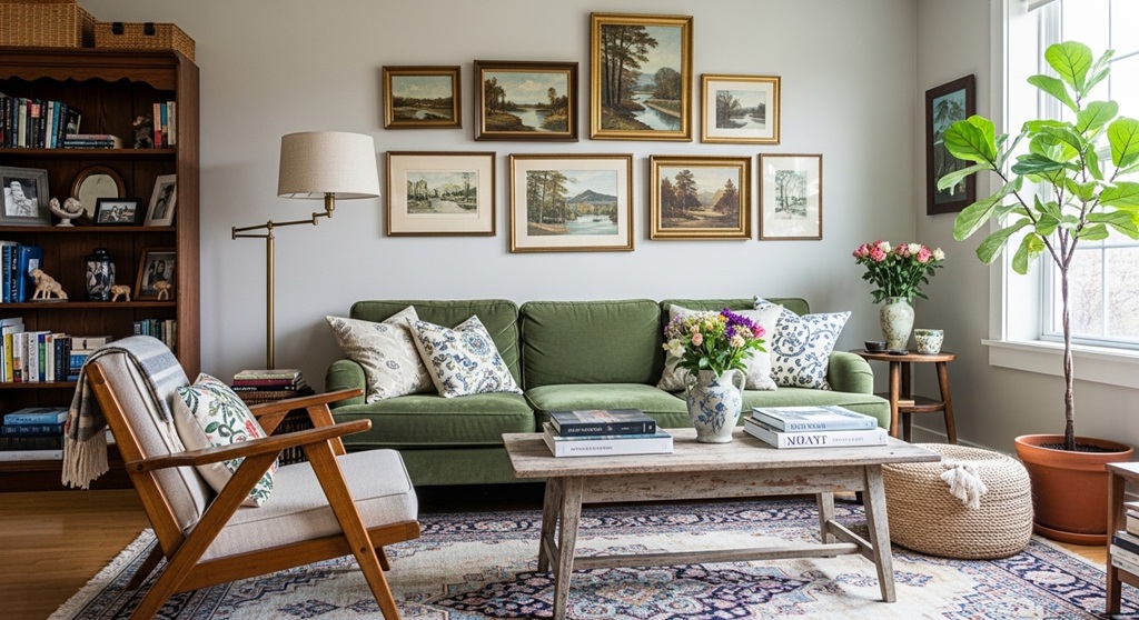 refinishing secondhand furniture with neutral paint finish