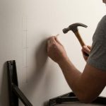 DIY shelf installation mistake on drywall in Columbus home